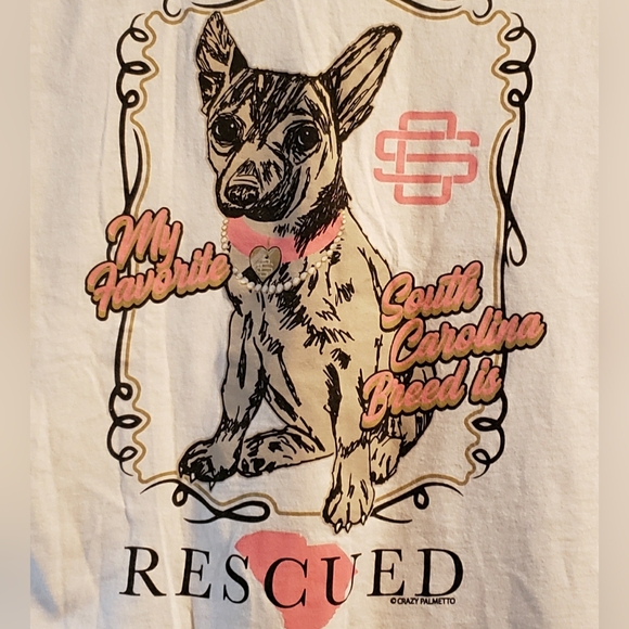Crazy Palmetto Tee animal rescue - Picture 3 of 3